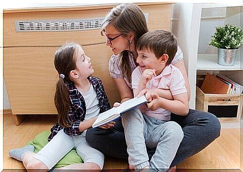 Telling stories, singing songs is great for preventing children's mispronunciation.