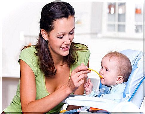 Feeding during the baby's first year of life