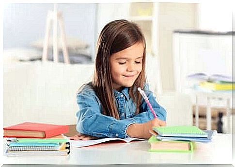 smiling student girl