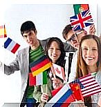 Teenagers learning languages