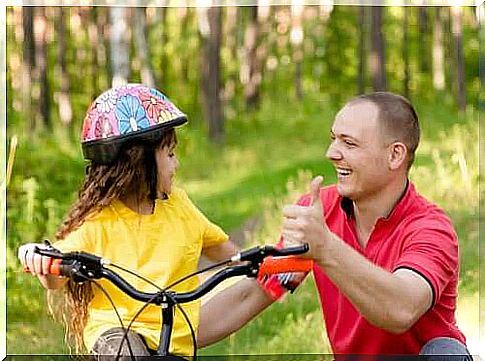 Cycling with the family