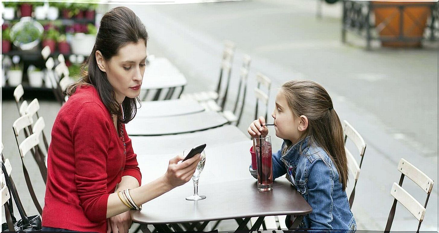 Your phone addiction is hurting your child